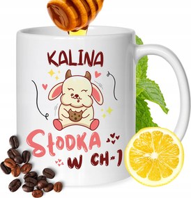 Bögre Kalina Barátnőknek Ajándék Nyomtatott Fehér 330ml