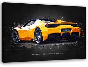 Gario Vászonkép Ferrari 458 Aperta - Gab Fernando Méret: 60 x 40 cm