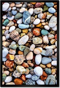 Poszterek keretben 40x60 Színes kövek
