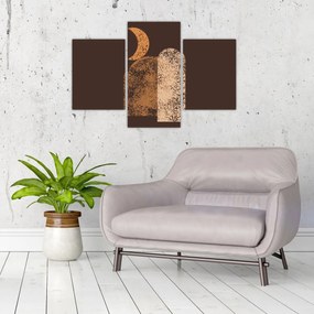 Kép - Narancssárga ívek N⁰2 (90x60 cm)
