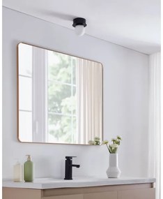 Eglo 900659 - LED Fürdőszobai mennyezeti lámpa MOSIANO LED/3,3W/230V IP44 fekete