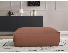 Sötétbarna bőrutánzat lábtartó Boheme – Bobochic Paris