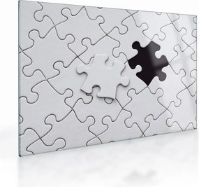 Puzzle képe (üvegen) (70x50 cm)