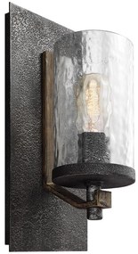 Elstead Feiss - Fali lámpa ANGELO 1xE27/60W/230V fekete ED0382