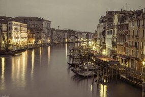 Poszter 30x20cm Nagy csatorna alkonyatkor 2, Assaf Frank