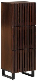 vidaXL barna tömör mangófa magasszekrény 40 x 34 x 110 cm