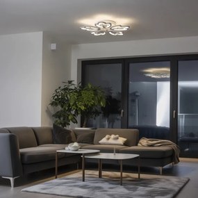 Brilagi - LED Dimmelhető felületre szerelhető csillár TWIST LED/80W/230V 3000-6500K fehér + távirányító