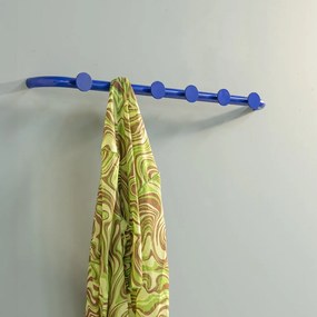 Kék fém fali fogas 75 cm Retro – Spinder Design