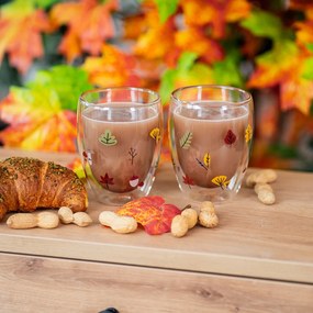 4Home Hot&Cool Autumn thermo pohár 350 ml, 2 db