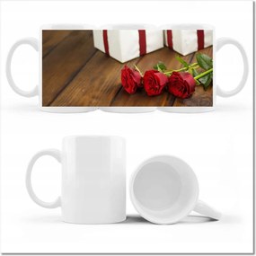 Nőnapi nyomott mintás bögre Ajándék Love