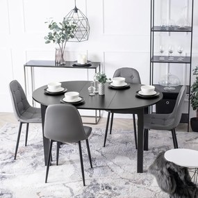 Szürke Eco-bőr Étkezőszék. ARIS