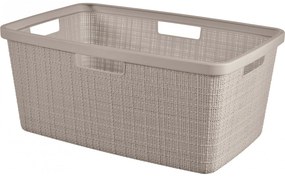 Curver Tiszta ruhákhoz való kosár Jute 46 l, taupe