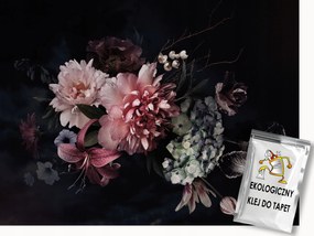 Fotótapéta Flizelina Dekoráció Kompozíció Virágok Csokor Kert 200x140 ragasztó