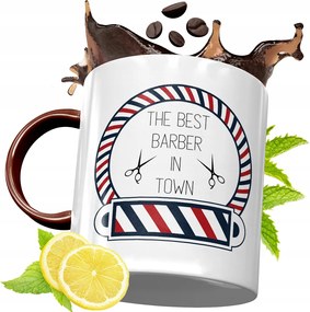 Bordó Bögre Fodrásznak Születésnapi Ajándék fényképes nyomtatással