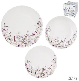 Porcelán étkészlet 18 db-os Louka – Orion