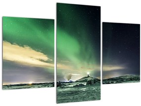 Északi fény képe (90x60 cm)