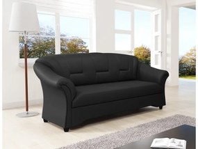 TAMARA III időtlen kanapé, fekete