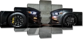 Vászonkép 210x100 Face to face Mustang