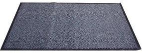 No brand  Beltéri lábtörlő szőnyeg lejtős éllel, 150 x 90 cm, acélszÜrke%