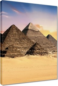 Vászonkép 50x70 Egyiptomi piramisok