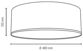 Spot-Light 4764802 - JOSEFINA LED mennyezeti lámpa 30W/230V