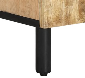 tömör mangófa TV-szekrény 105 x 33 x 46 cm