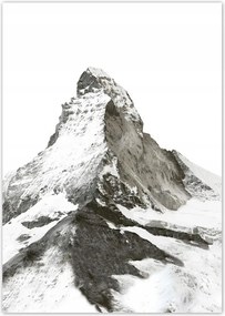 Poszterek A5 Pion Téli hegy hegyi tájkép