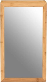 Bambusa fürdőszobai szekrény tükörrel - Wenko