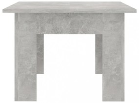 betonszürke szerelt fa dohányzóasztal 100 x 60 x 42 cm