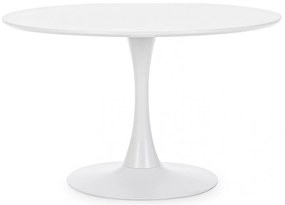 MONTISON kerek étkezőasztal - 120cm - fehér