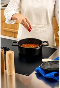 Indukciós tűzhelyhez alkalmas öntöttvas lábas fedővel 2 l Mattia 3.0 – FABINI