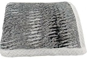 Bárány takaró Mramor fekete, 150 x 200 cm