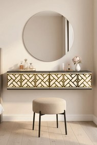 Arex 120 - Anthracite, Travertine, Gold