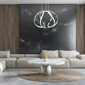 LED Csillár zsinóron GLOBE 1xLED/50W/230V