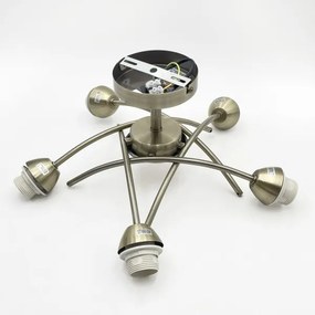 Felületre szerelhető csillár DONNA 5xE27/60W/230V patina