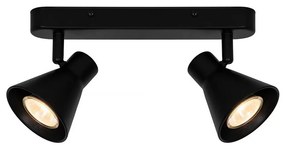 Nordlux - EIK spotlámpa 2xGU10/35W/230V fekete