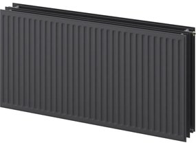 Mexen, Mexen CVH30 Higiéniai lemezfűtő 600 x 1200 mm, alsó csatlakozás, 1810 W, antracit - W630H-060-120-66