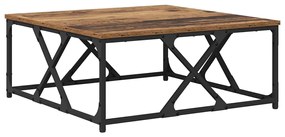 Dohányzóasztal Régi fa 70 x 70 x 30 cm Faanyag