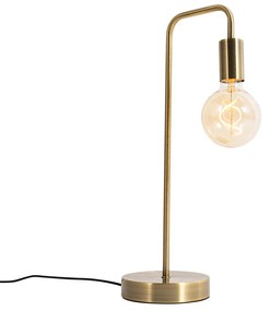 Modern asztali lámpa bronz - Facil