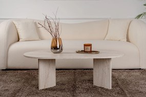 Dohányzóasztal Sable - Travertine