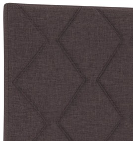 LED Fejtámla Gyémánt Blokkok Design Sötétbarna 180 cm Szövet