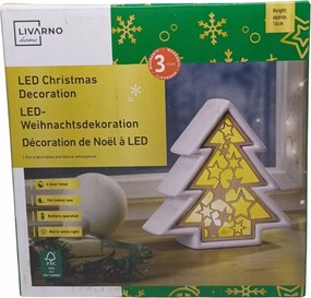 LED-es karĂĄcsonyfa dekorĂĄciĂłs lĂĄmpa karĂĄcsonyi dekorĂĄciĂł Livarno Home