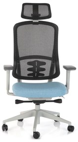Fiero II irodai szék, kék / szürke