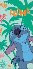Disney Lilo és Stitch, A csillagkutya Fun fürdőlepedő, strand törölköző 70x140cm (Fast Dry)