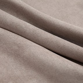 vidaXL 2 db tópszínű sötétítőfüggöny fémgyűrűkkel 140 x 245 cm