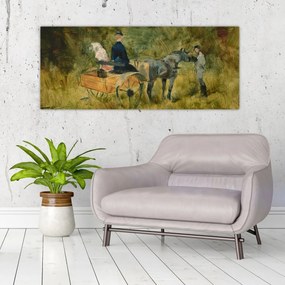 Kép - Henri de Toulouse-Lautrec, The Trap, reprodukciók (120x50 cm)