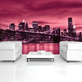 Fotótapéta - New York Brooklyn Bridge City (152,5x104 cm)