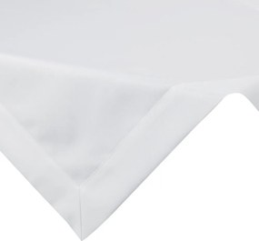 Abrosz dekoratív Lucy 85x85 Eurofirany fehér, kantával díszített