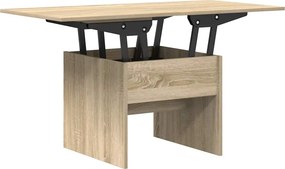 vidaXL Dohányzóasztal Sonoma tölgy 55 x 54,5 x 45 cm Faanyag