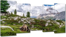 Festmények 150x80 Hegyi kilátás Tájkép